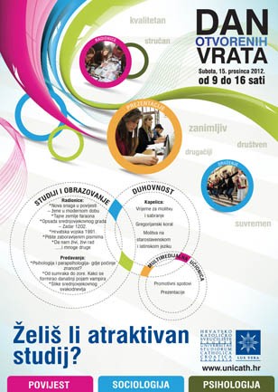 Dan otvorenih vrata Hrvatskog katoličkog sveučilišta