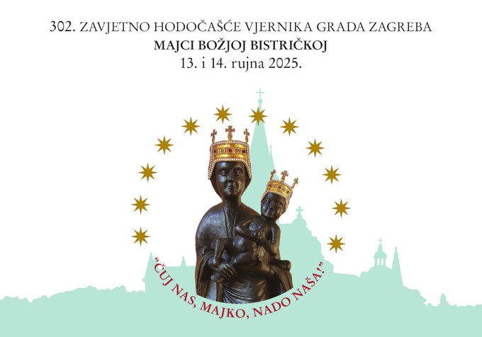 ZAVJETNO HODOČAŠĆE vjernikā grada Zagreba Majci Božjoj Bistričkoj