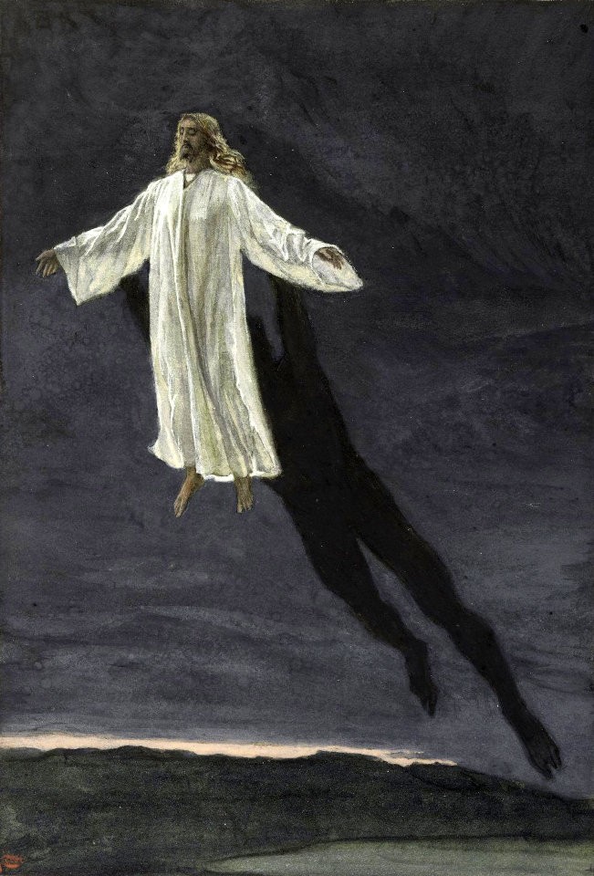 Isus prenesen od duha na visoku goru - James Tissot