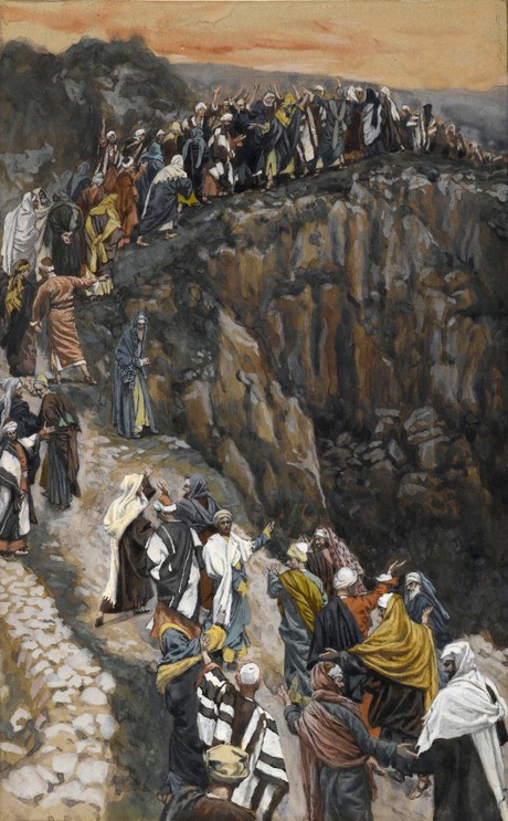 Rub brijega blizu Nazareta - James Tissot