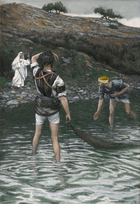 Poziv svetog Petra i svetog Andrije - James Tissot