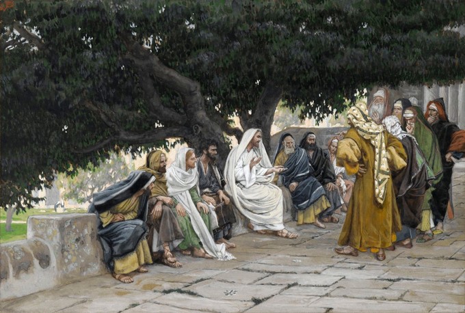 Farizeji i saduceji dolaze iskušati Isusa - James Tissot